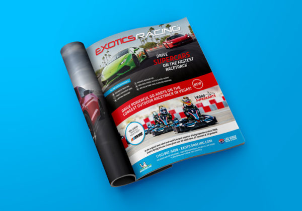 Exotics Racing Ad